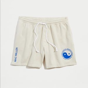 mac miller exclusive swimming graphic sweatshort
